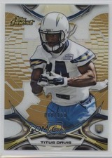2015 Topps Finest Gold Refractor 88/150 Titus Davis #88 m6v