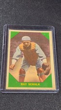 1960 Fleer Baseball Greats - Ray Schalk #56 VG-EX