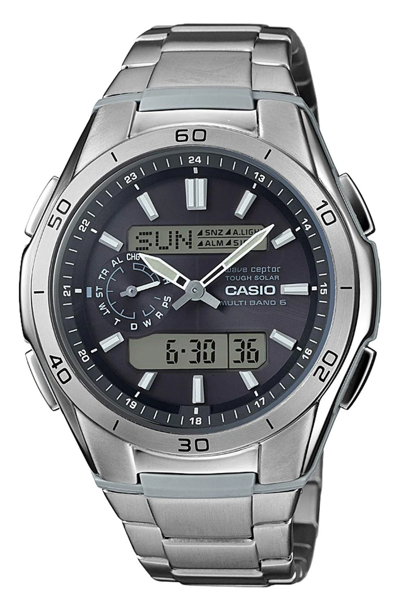 Casio Wave Ceptor Titanium Wristwatches for sale - eBay