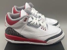 Air Jordan 3 Retro Fire Red 2022 GS 5Y White ...