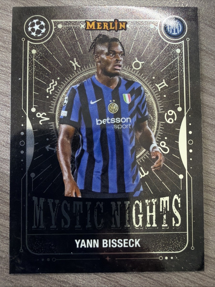 ティノ・マルチネス　メジャーリーグ　トレーディングカード 2024-25 Topps Merlin Chrome UEFA Yann Bisseck Mystic Nights | eBay