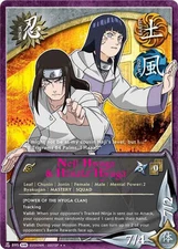 Neji Hyuga & Hinata Hyuga - N-895 - Rare - 1st Edition Fangs of the Snake NM/LP 