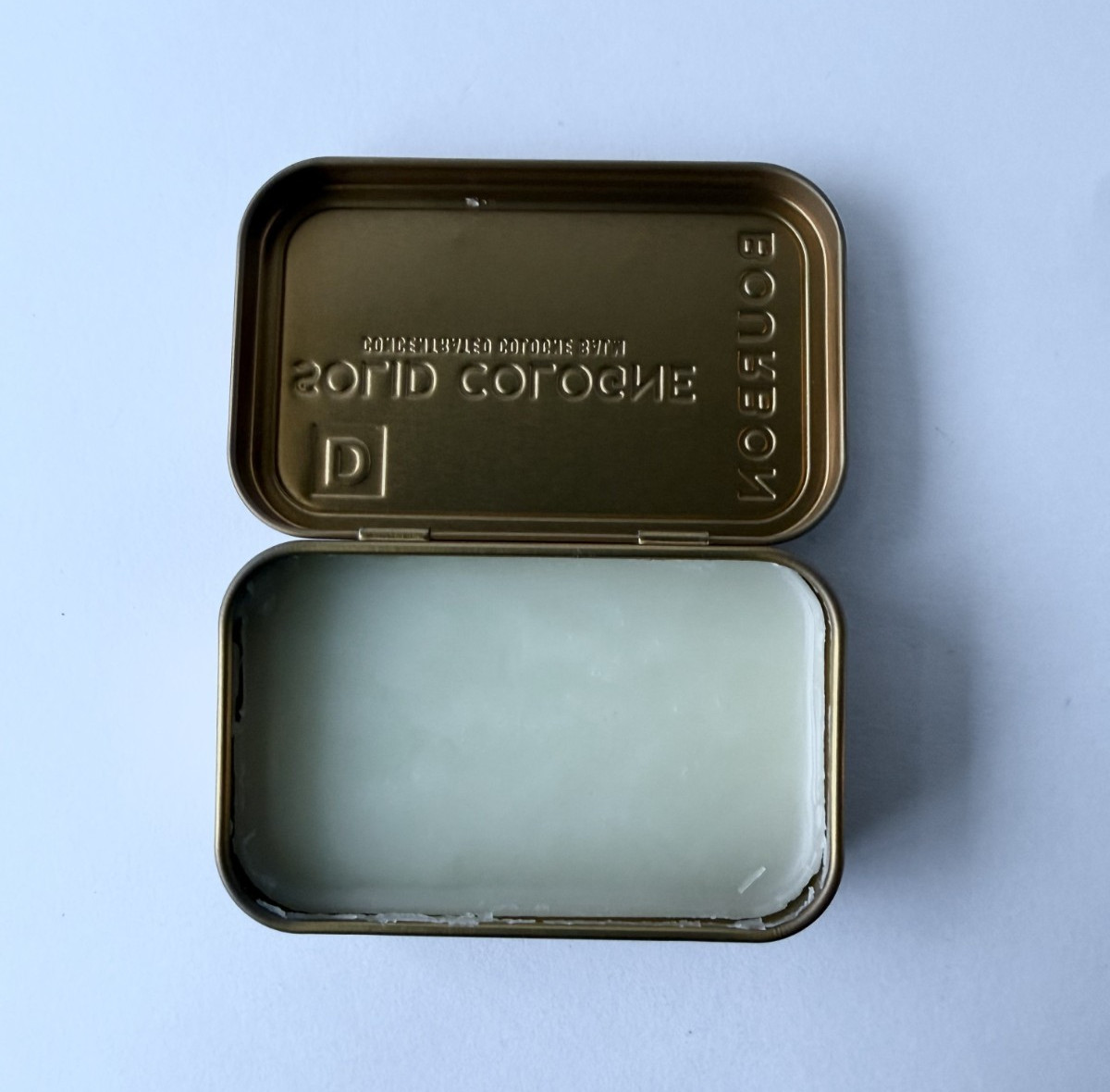 New Duke Cannon Supply Co. Solid Cologne balm Bourbon Scent Oak Barrel USA Made