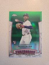 Ryan Bliss 2025 Topps Chrome Youthquake Green Refractor 56/99 #YQ-25 Rookie RC