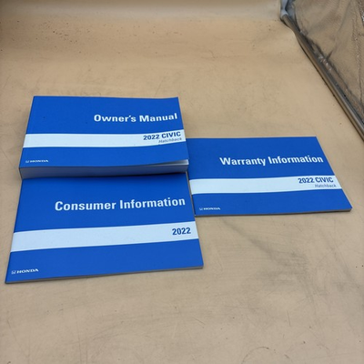 #ad 2022 Honda Civic Hatchback Owners Manual Warranty Consumer With Free Shipping $26.78