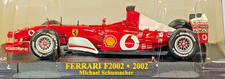 Ferrari F2002 2002 Michael Schumacher #1 Vodafone Shell 1/43 Diecast Hachette JP