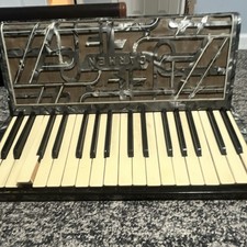Carmen Piano Accordion 34 Treble Keys 72 Bass Buttons Black White