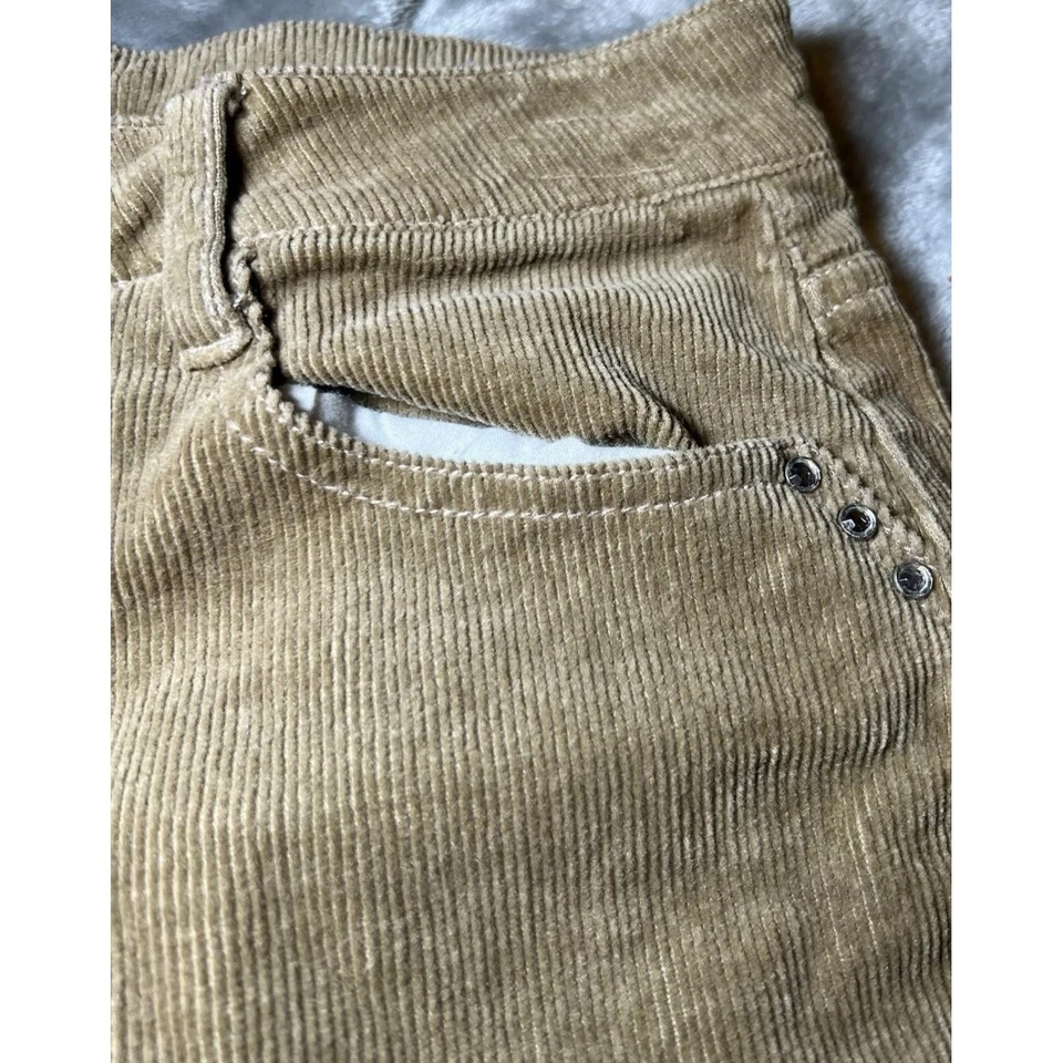 Pantalones de pana Arizona Jean Company niños niñas talla 14 adornados bordados Foto 3 de 4