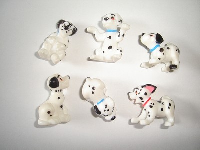 DISNEY 101 DALMATIANS FIGURINES SET 2 NESTLE - FIGURES