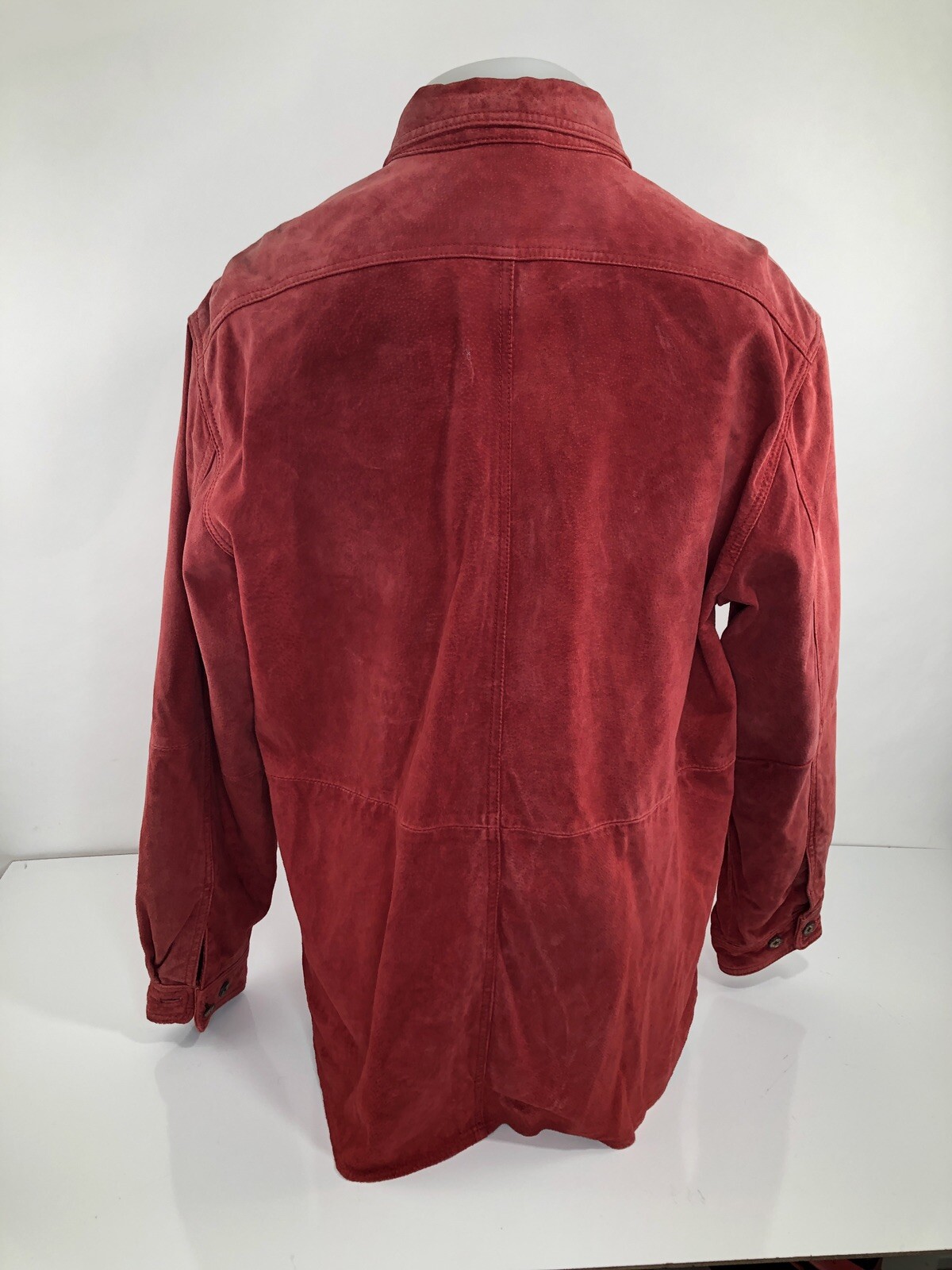 TRAVELSMITH Heavy Duty LEATHER Mens Lg. Field Chore Safari Ranch