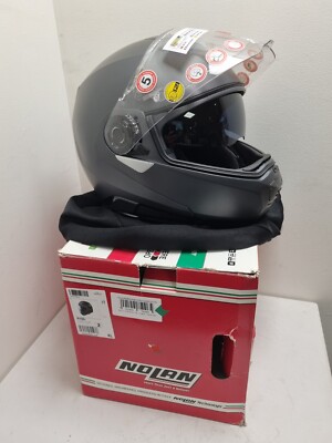 NOLAN N100-5 Classic N-Com Motorradhelm modular vulcan grey Gr. XL 61-62cm