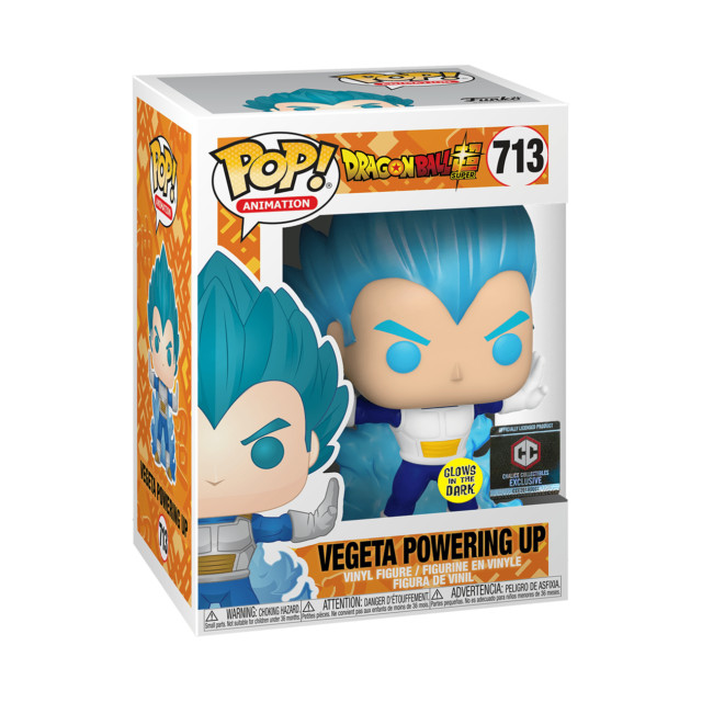 Juego De Cáliz Funko Pop Vegeta Super Saiyan Metallic Chase Dragon Ball