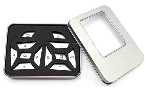 Se adapta a Mercedes Benz E C Clase G W204 12-16 botón de volante borde plateado - Imagen 13 de 13