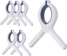 6 PCS Beach Towel Clip，Towel Clips for Beach Chairs for Cruise, Plastic Clothesp