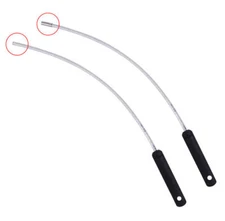 EDC Tactical Whip Flexible Kung Fu Durable Outdoor Equipment Wushu Whip 2PCS