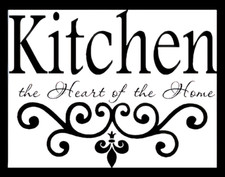 Kitchen The Heart Of The Home Food MAGNET