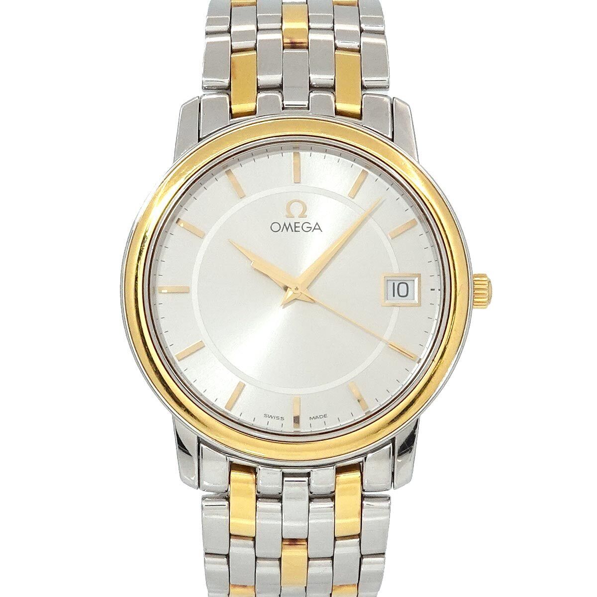 OMEGA Devil Prestige Combi 4310 31 Silver Dial Vintage Mens OMEGA Devil Prestige Combi 4310 31 Silver Dial Vintage Mens