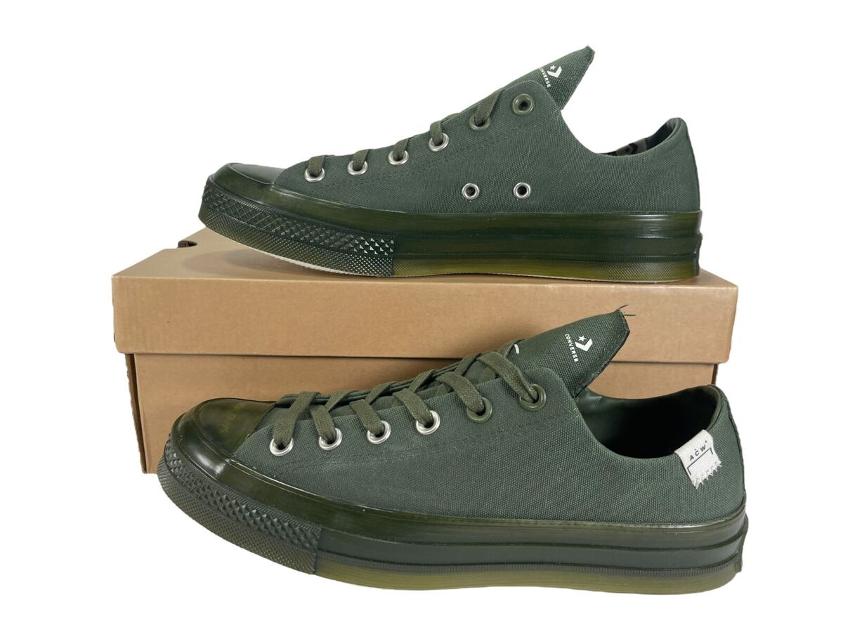 Converse x A-Cold-Wall ACW Chuck 70 OX Low Pine Green Converse x A-Cold-Wall ACW Chuck 70 OX Low Pine Green