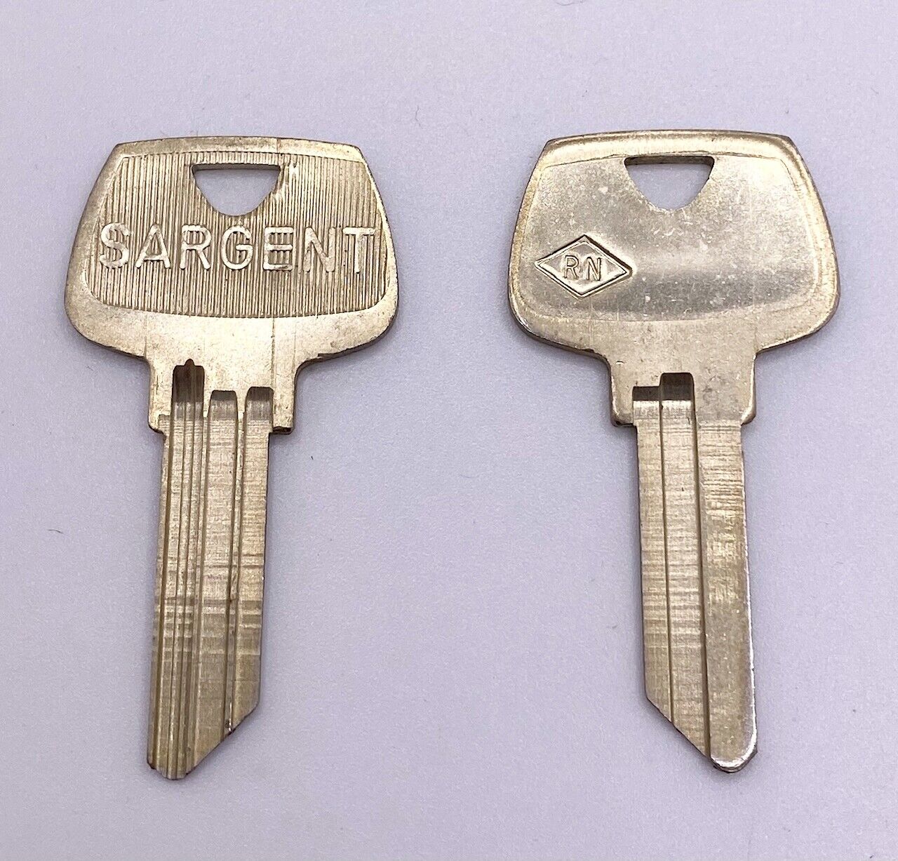 Sargent 270 RN 5-Pin Key Blanks. 24 nickel silver key blanks.
