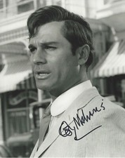 GEORGE MAHARIS HAND SIGNED AUTHENTIC 'ROUTE 66' 8x10 SHOW PHOTO 5 w/COA ACTOR 