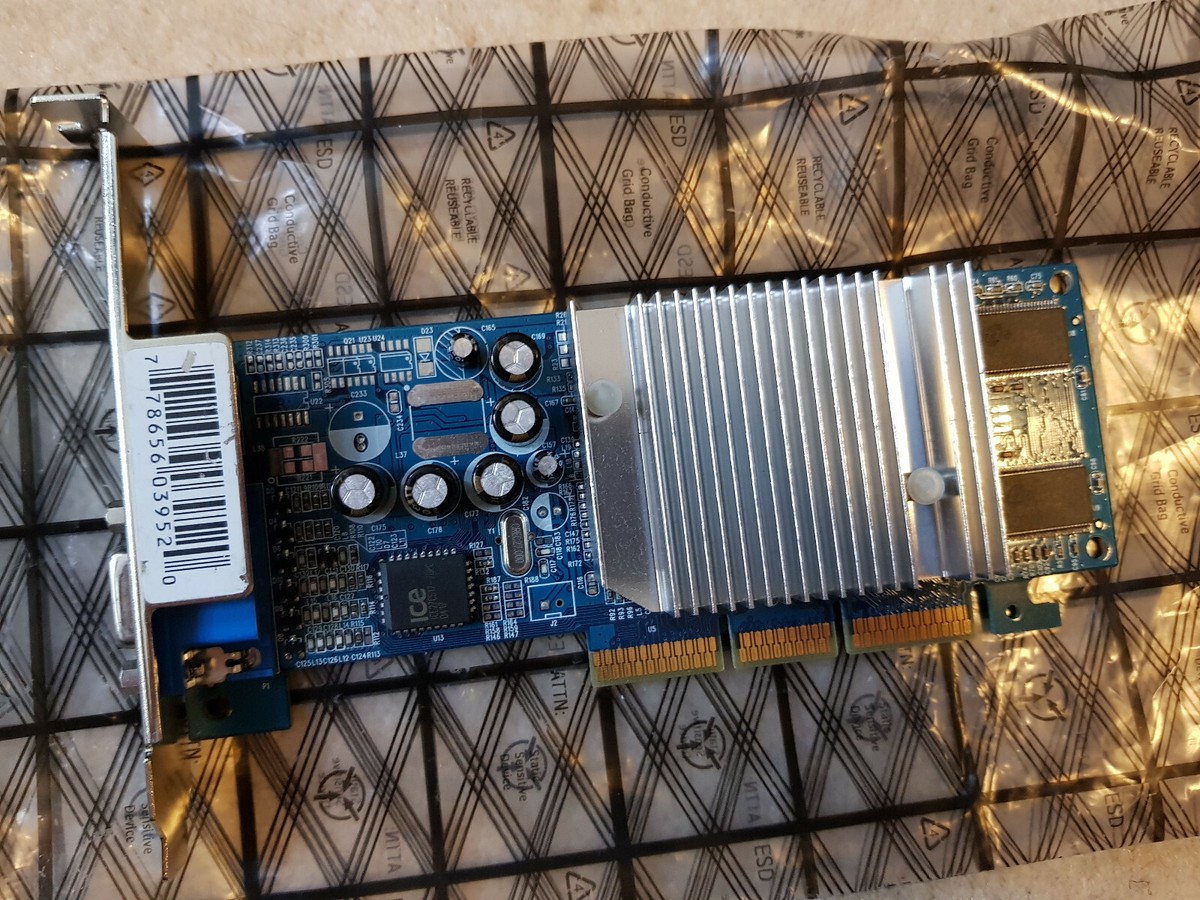 Nvidia GeForce MX4000 128mb AGP Graphics Card UK