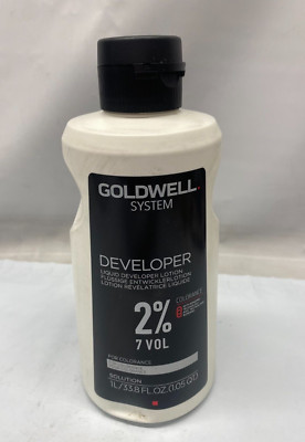 Goldwell System Liquid Developer Lotion - 2% 7 Vol - 33.8 fl oz