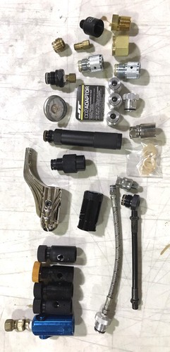 Paintball CO2 Tank Adapters, Bottom Line, Drop Forward, Gauge, Assorted Fittings