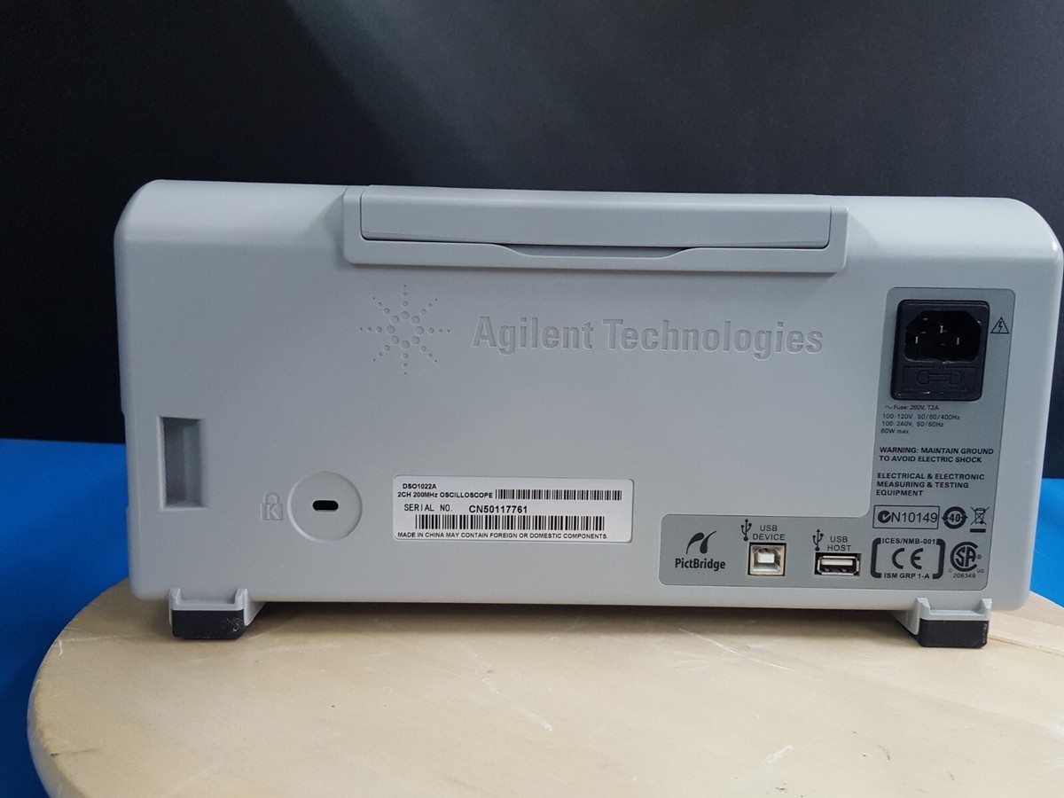 Agilent DSO1022A: 200MHz, 2 Channel, 2GSa/s Oscilloscope (7761) | eBay