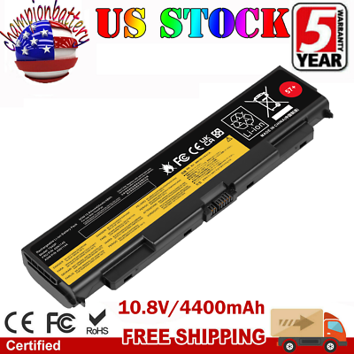 New 57+ Laptop Battery for Lenovo ThinkPad L440 L540 T440p T540p