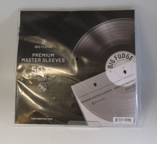 BIG FUDGE Premium Master Vinyl Record Sleeves 50x Record Inner Vinyl Sleeves
