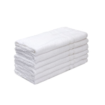 Badetücher Set 6tlg Gäste Hotel Frottee Hotellerie Baumwolle 40x57cm 6847