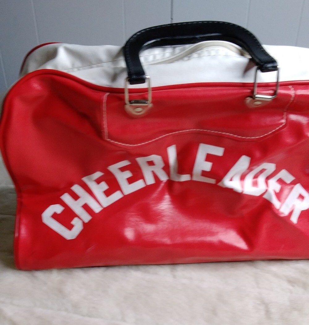 Vintage Cheerleader Supply Co. Leather Double Handle … Gem