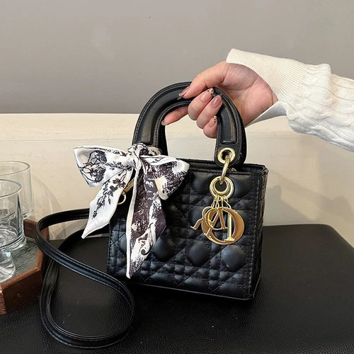 Nuova sciarpa di seta da donna piccola borsa messenger borsa borsetta borsa pendolare UK. - Foto 4 di 30