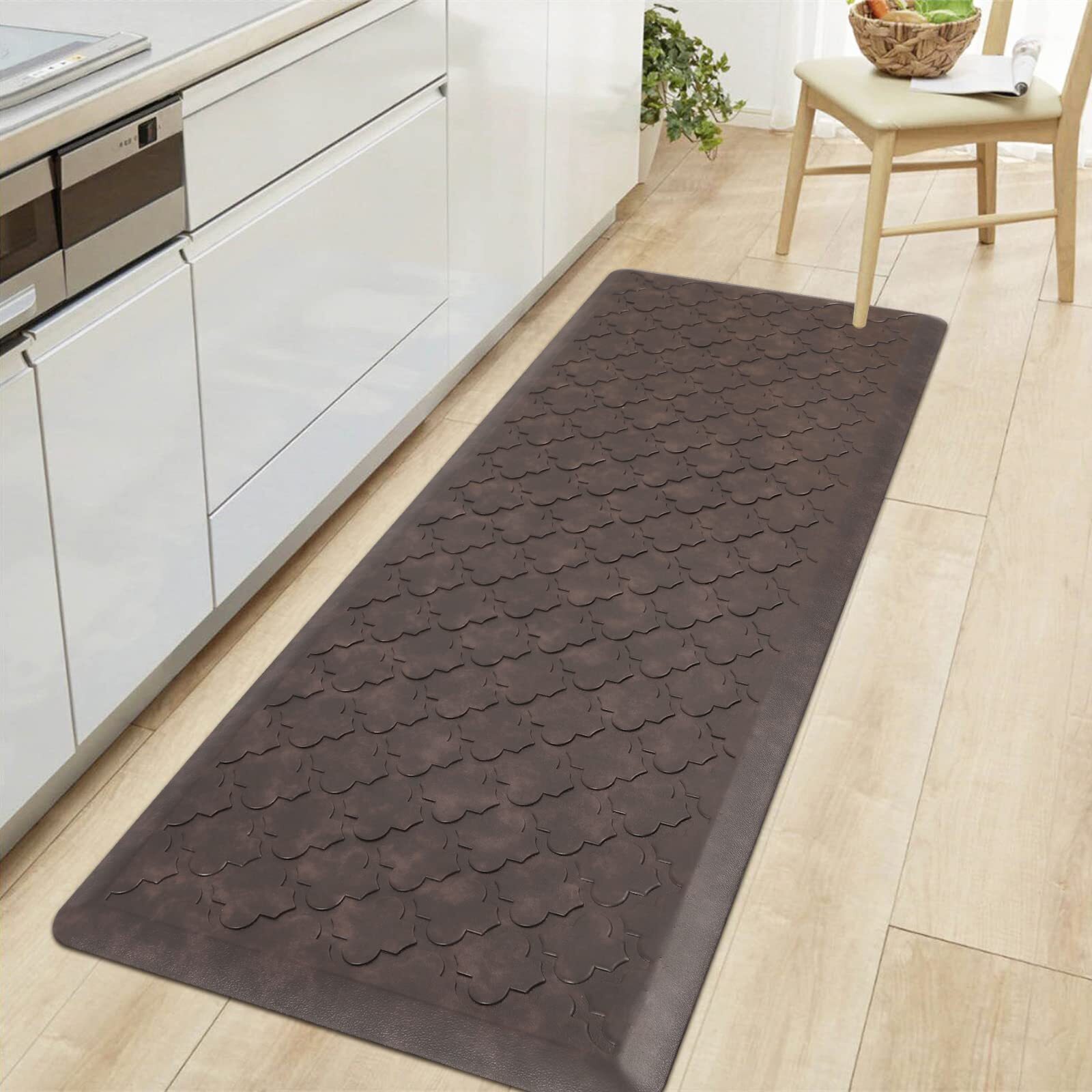 Oversized Kitchen Mat Cushioned Anti Fatigue Comfort Floor Mat 17.3