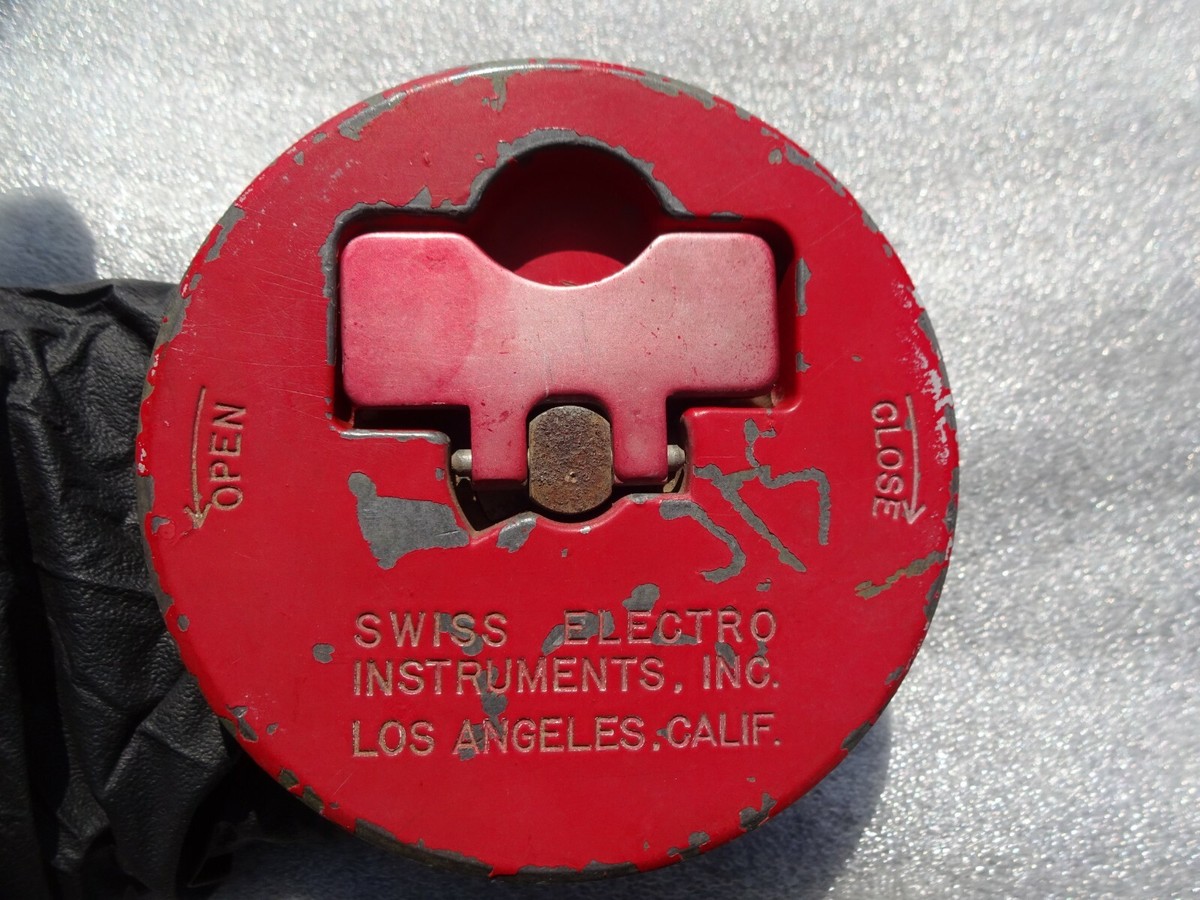 Vintage Swiss Electro Instrument Fuel Cap | eBay