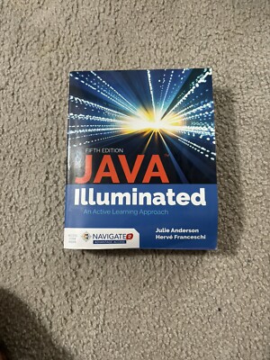 Java Illuminated by Herv Franceschi and Julie Anderson (2018, Trade Paperback)