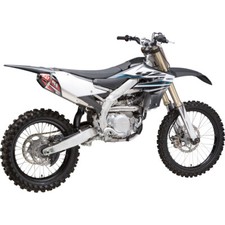 YOSHIMURA RS-4 HEADER/CANISTER/END CAP EXHAUST SLIP-ON SS-AL-SS Yamaha YZ450F