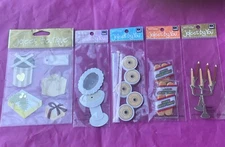 Lot Of 4 Packs Jolie’s By You &  1 Jolee’s Boutique Stickers