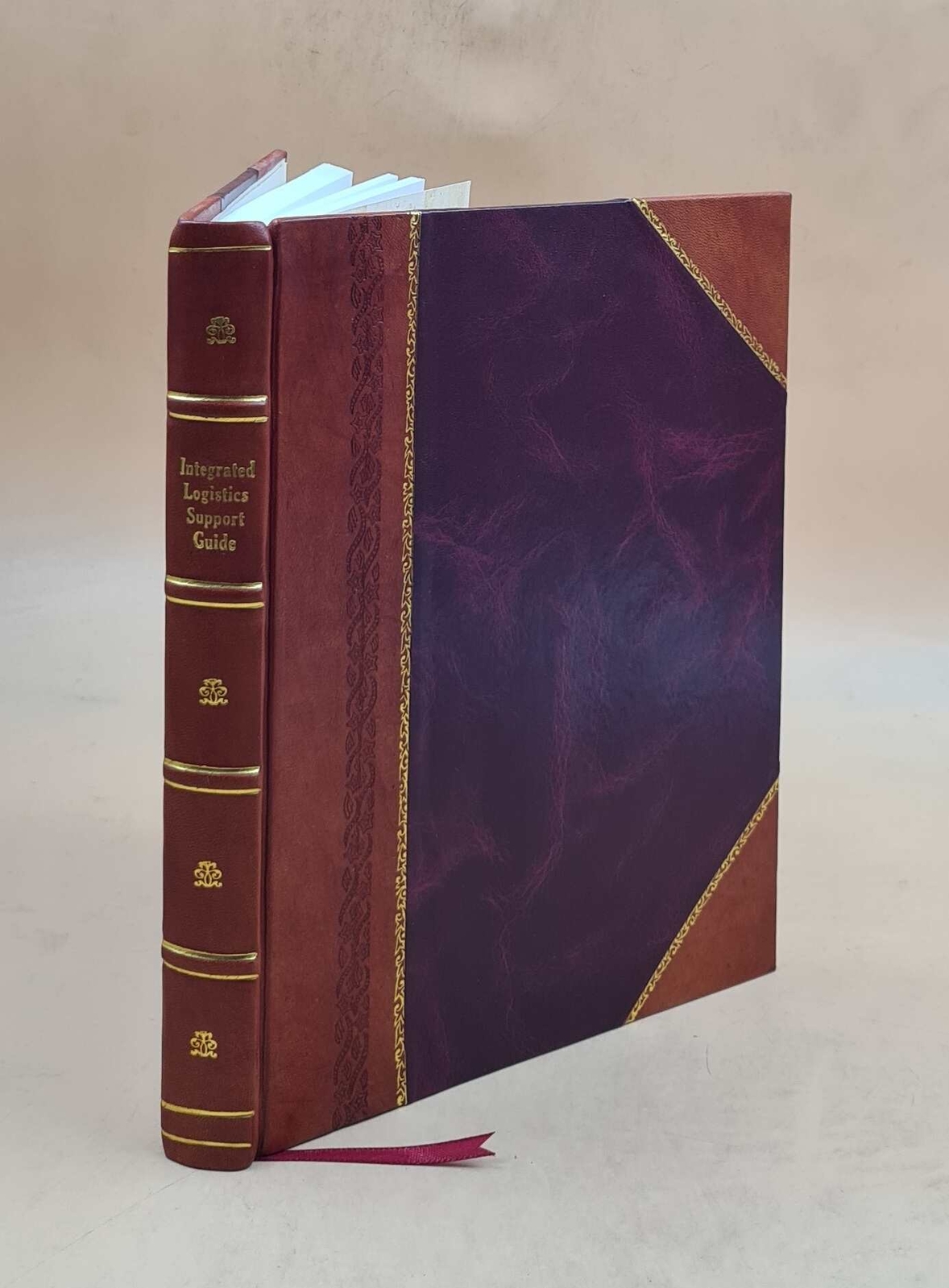 Defense Systems Management Integrated Logistics Support Leather Bound Guide