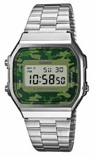 Vintage Casio S-532n Stainless Steel Watch Back and Strap for 1572 A168 for  sale online | eBay