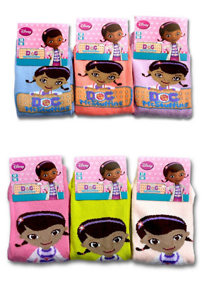 DOC MCSTUFFINS SOCKEN STRÜMPFE MÄDCHEN GR. 13-16  / 17-18  / 19-22