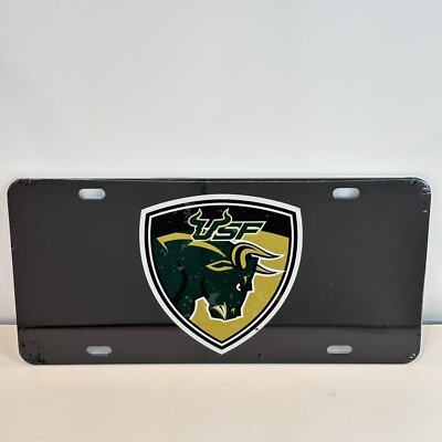 USF University Of SOUTH FLORIDA BULLS Acrylic License Plate Officially Licensed