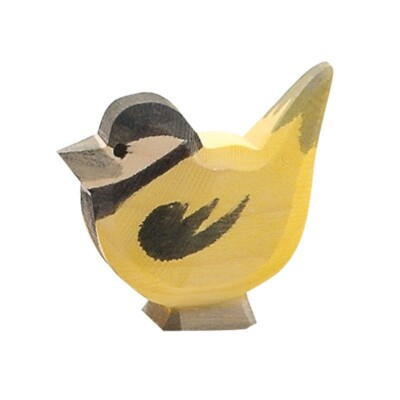 Ostheimer Tit Bird Wooden Figure Wood Animal Toy 16805