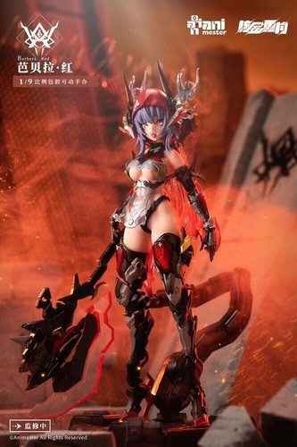 AniMester Thunderbolt Squad Barbera Red 1/9 Complete Action Figuren Toys! - Picture 2 of 8