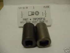 Apex #M3P16 1/2" Magnetic Hex Socket 3/8" Square Drive (1)