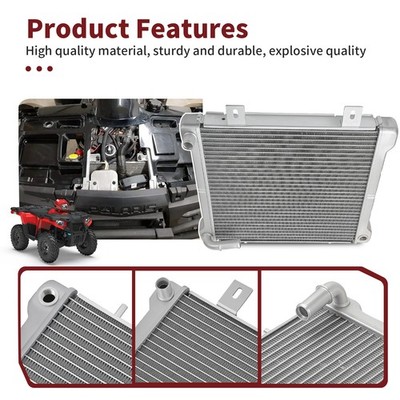 Aluminum Radiator for Polaris Diesel 455 2000-2001 / Xpedition 425 2000-2002