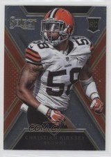2014 Panini Select Rookies Christian Kirksey #128 0a6