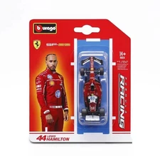 2025 Bburago 1:64 Scuderia Ferrari HP SF-25 #44 Lewis Hamilton F1 Race Car