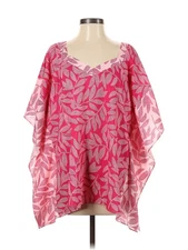 NWT H By Halston Women Pink Kimono XS
