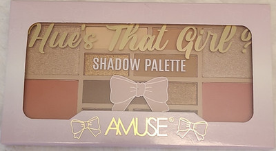 AMUSE Hues That Girl? Eyeshadow Palette Pressed Powder Matte/Shimmer Brown Pink